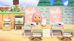 Nail Salon In Acnh Animal Crossing 3ds Animal Crossing Game Animal Crossing
