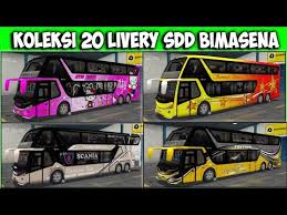 Gudang livery, skin dan mod bus simulator indonesia. Livery Bussid Bimasena Sdd Monster Energy Livery Bussid Shd Bus Tingkat Arena Modifikasi Kumpulan Livery Bimasena Sdd Double Decker Bus Simulator Fauxrealforeal