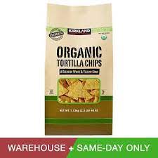Kirkland Signature Organic Tortilla Chips 40 Oz Costco Meals Tortilla Chips Grocery