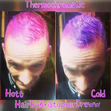 Fool All Of Your Friends This April Fools With Thermochromatic Hair Color Changes With Temperature By Hairbykristopherdreww Color Change Hair Color