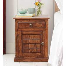 A matching desk and headboard are also available. Brown Ian Solid Wood Bedside Table By Trendsbee Rs 10624 Piece Tdsbee Designs Private Limited Id 20710712033