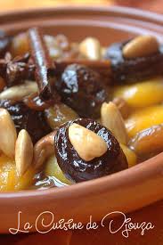 Tajine Hlou Sucre Aux Pruneaux Recette Sans Viande Recipe In 2020 Recipes Food Food And Drink