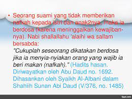 Akan tetapi suami tersebut hanya memberikan nafkah sekedarnya untuk kebutuhan rumah tangga iklan membantu kami untuk dapat memberikan konten hukum secara gratis. Fiqih Nafkah Dan Manajemen Keuangan Keluarga Ppt Download