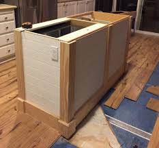 The best part of this island is the addition of interior lighting inside the cabinets. A Diy Kitchen Island Make It Yourself And Save Big Domestic Blonde