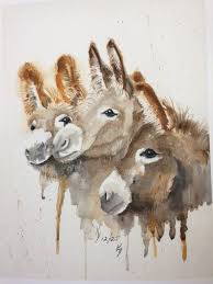 Our Favorite Local Artist Kay Lodahl Is A Talented Artist In Lots Of Mediums And Has Donated Her Watercolor Paintings Of Animals Animal Paintings Horse Art
