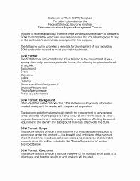 Simple Statement Of Work Template Elegant 5 Free Statement Work Templates Word Excel Pdf In 2020 Statement Of Work Statement Template How To Make Brochure