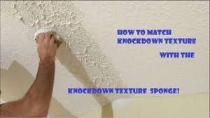 How I Matched Knockdown Texture With The Knockdown Texture Sponge Knockdown Texture Diy Knockdown Texture Knockdown Texture Walls