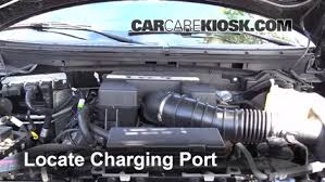 how to add refrigerant to a 2009 2014 ford f 150 2010 ford