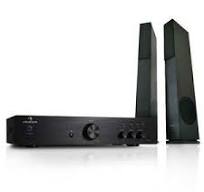Auna Elegance HiFi rendszer, erősítő, álló hangfalpár