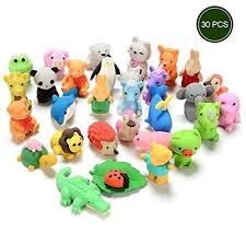 Amazon Com Mini Animal Erasers Zoo Animal Erasers 144 Pack Of 1 Inch Assorted Zoo Safari And Jungle Erasers For K Animal Erasers Erasers Japanese Animals