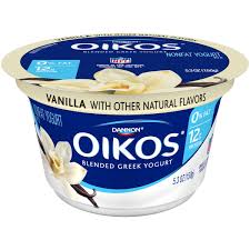 blended nonfat greek yogurt vanilla