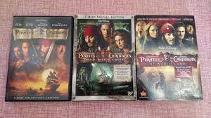 Pirates Of The Caribbean The Curse Of The Black Pearl Dvd Pirates Of The Caribbean 1 3 Dvd Lot 2 Disc Special Edition Walt Disney Movies Walt Disney Movies Pirates Of The Caribbean Perfect Movie Night