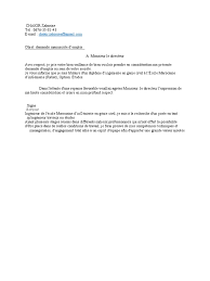 Les techniques de recherche d'emploi i/ introduction : Demande Manuscrite D Emploi