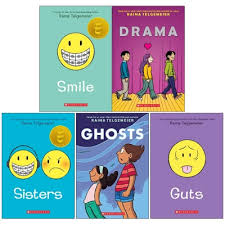 In this new graphic novel edition of the very firs…. Raina Telgemeier Collection 5 Books Box Set Smile Drama Sisters Ghosts Guts 9781338725124 Buy Books