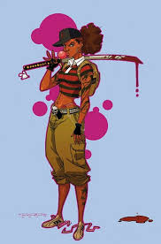 Black Art Black Female Cartoon Pin On Black Art