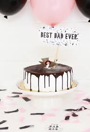How to make a cake topper. Father S Day Cake Free Printables A Bubbly Life