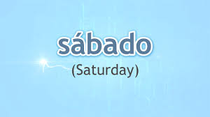 Religión día santo judío en el que se prescribe la oración y se prohíbe todo trabajo que implique lucro o esfuerzo físico. How To Pronounce Saturday Sabado In Spanish Youtube