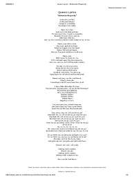 I see a little silhouetto of a man. Queen Bohemian Rhapsody Lyrics