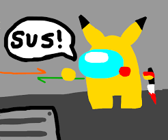 One fan artist has imagined what it would be like if pokémon 's team rocket were crewmates in among us. Among Us But With Pokemon Drawception