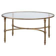 Clear tones make it perfect match with any furniture clean, bright and elegant style. Golden And Transparent Glass Coffee Table Kraft S India Furniture Id 14673573873