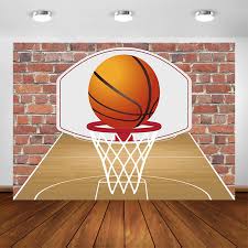 Find ideas for inspiring décor and themed snacks for a boy's basketball themed birthday party! Photography Backdrop Basketball Themed Birthday Party Decorations Kids Baby Basketballer Photo Booth Background Supplies Background Aliexpress