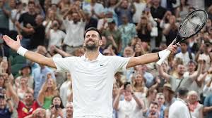 ‘Racquet and a lot of heart’: Djokovic claims longest-ever Wimbledon quarter-final