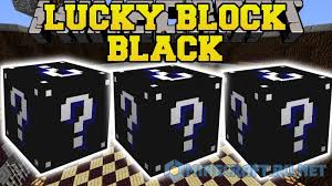скачать мод на майнкрафт 1 12 2 на лаки блоки Lucky Block Black 1 7 10 Chernye Laki Bloki Mody Minecraft Ru Net Skachat Vsyo Dlya Majnkraft