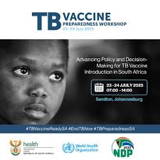 📍Happening now in Joburg! SA's 1st National TB Vaccine Preparedness  Workshop is underway (23–24 July). @witsrhi 's Prof Helen Rees & Prof Lee  Fairlie join @health_za to lead the charge to #EndTB. #