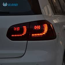 E Mark Certification Led Taillights For Vw Golf 6 Mk6 2008 2013 Rear Red Smoked Lamp Vland Volkswagengolf6taillamp Vol Volkswagen Golf Volkswagen Tail Light