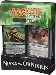 Amazon Com Magic The Gathering Duel Decks Nissa Vs Ob Nixilis Toys Games
