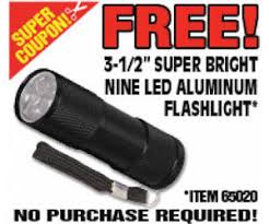 80% off (5 days ago) 80% off harbor freight free coupons printable 2020. Harbor Freight Free Super Bright Led Flashlight With Coupon Printable Coupons