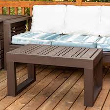 Attach tabletop boards to all supports with 3 deck screws. Diy Outdoor Coffee Table Ana White