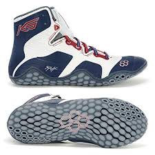 Rudis Snyder Caliga Red White Blue Adult Wrestling Shoes