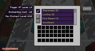 Discover (and save!) your own pins on pinterest. Enchanting Plus Mod 1 12 2 1 10 2 Better Enchantments 9minecraft Net