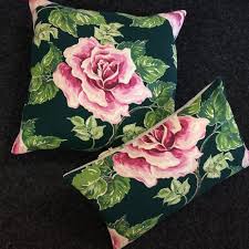 Eden Rose Vintage Fabric Pillows
