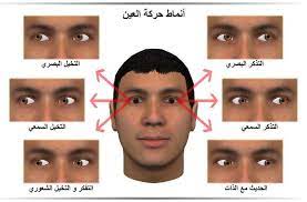 أنماط حركة العين وعلاقتها بطريقة التفكير مدونة أسرار الوجه