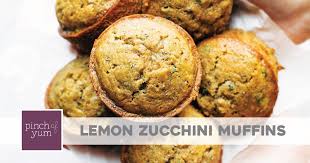 Lemon Poppyseed Zucchini Muffins Pinch Of Yum Recipe Zucchini Muffins Baked Dessert Recipes Lemon Poppyseed