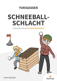 Spiel schneeballschlacht