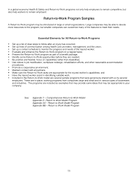 Sample return to work letter from employer to employee. Https Www Dli Pa Gov Businesses Compensation Workplace Comm Safety Returntowork Documents Return To Work Part 3 Pdf
