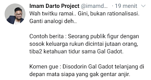 Selain itu, ia juga memperdalam ilmu jurnalistiknya di lembaga pers dr. Nge Tweet Tentang Korupsi Bansos Imam Darto Minta Maaf