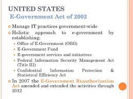 Government activities act 2007 (hereinafter egaa). Electronic Government Legal Aspects And Applications Ppt Download
