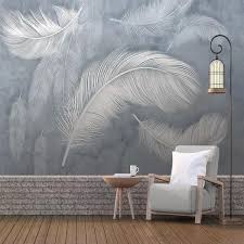 Grosshandel Modern Fashion Feder Wallpaper 3d Handgemalte Fototapete Wohnzimmer Schlafzimmer Creative Art Wall Papel Mural Von Williem 23 97 Auf De Dhgate Com In 2020 Federtapete Fototapete Wohnzimmer Kunst Tapete