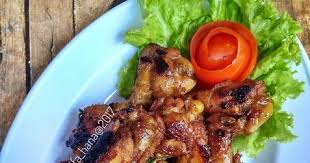 Ayam bakar adalah masakan ayam bakar arang indonesia atau malaysia. Cara Buat Dan Resep Sayap Ayam Bumbu Bacem Panggang Teflon Baca Resep