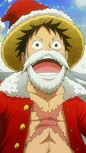Lucky Christmas Anime Christmas One Piece Anime One Piece Luffy