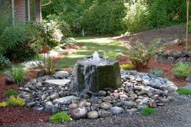 Build The Waterfall In The Garden Itself And Enjoy The Harmony Of Nature Backyard Water Fountains Water Fountains Outdoor Fountains Outdoor