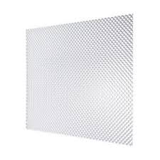 This cheap modification is an awesome diffusion to the intense light of the many led bulbs. Ksh 2 Ft X 4 Ft Acrylic Clear Premium Prismatic Lighting Panel 5 Pack Lp2448ksh12 5 The Home Depot Polycarbonate Panels Prismatic Paneling
