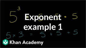 May 4, 2020 brunelenglish leave a comment. Exponent Example 1 Video Exponents Khan Academy