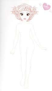 Crea Tu Diseno Colorful Drawings Fashion Figure Drawing Fashion Design Template