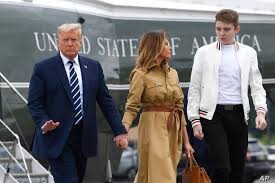 Barron trump's life is about to change dramatically. Us First Lady Son Barron Was Positive For Covid 19 Now Negative Voice Of America English