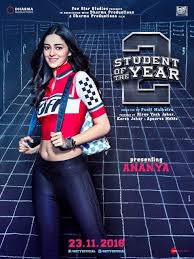 Ananya Pandey Looks In Student Of The Year 2 Student Of The Year Pandey Bollywood Movie